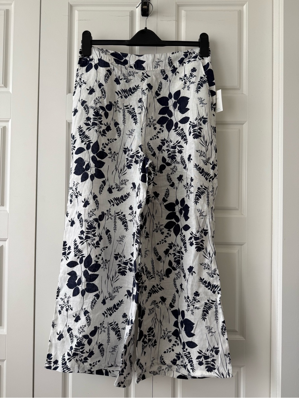 Cynthia Rowley 100% Linen Cropped Pants - Size M